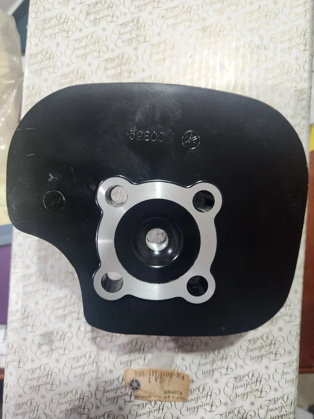 1976 Yamaha YZ 80 YZ80 NOS Cylinder Head 598-11111-00-R4