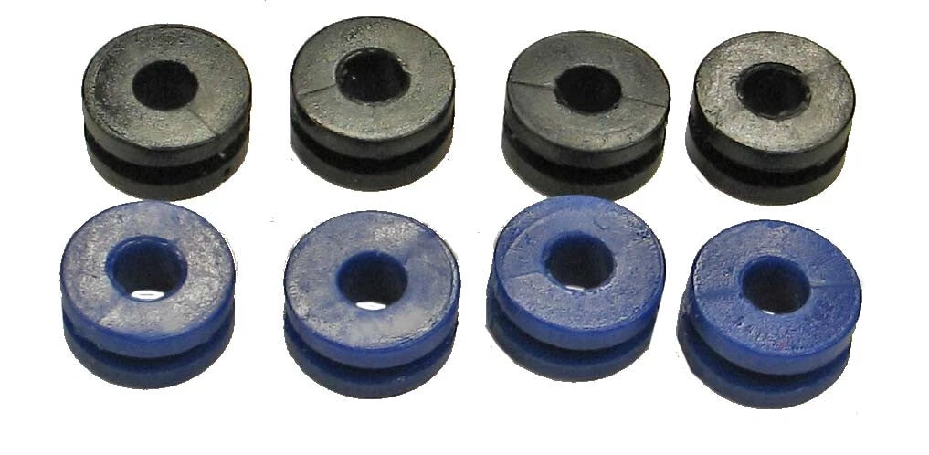83 84 85 86 87 HONDA ATC200X FRONT FENDER MOUNTING CUSHIONS B BLUE RED BLACK