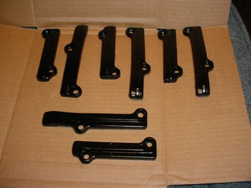 83 84 85 86 KAWASAKI KDX 200 FRONT CHAIN SLIDERS B AHRMA POST VINTAGE CALVMX VMX