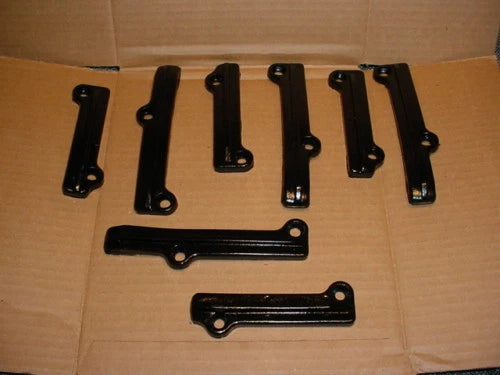 83 84 85 86 KAWASAKI KDX 200 FRONT CHAIN SLIDERS B AHRMA POST VINTAGE CALVMX VMX