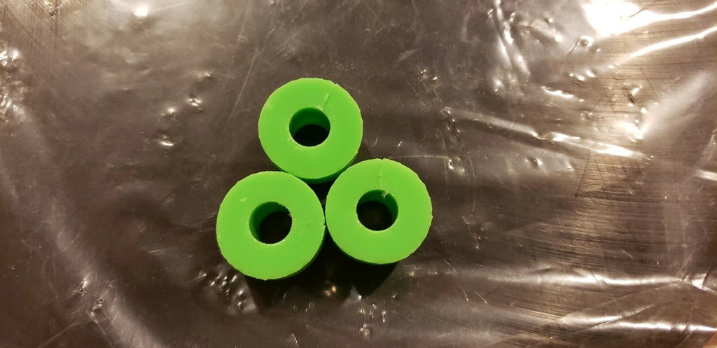 86 87 KAWASAKI TECATE 3 GAS TANK MOUNT DAMPERS GREEN BLUE BLACK RED 92075-030