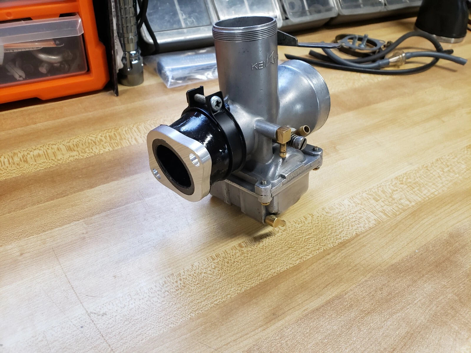 1974-1975 HONDA ELSINORE CR125 INTAKE MANIFOLD FOR STOCK CARB B MARTY SMITH