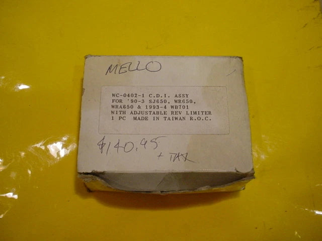 90-93 YAMAHA SJ650 WR650 WRA650 93-94 WB701 WPS CDI BOX  ADJUSTABLE REV LIMITER