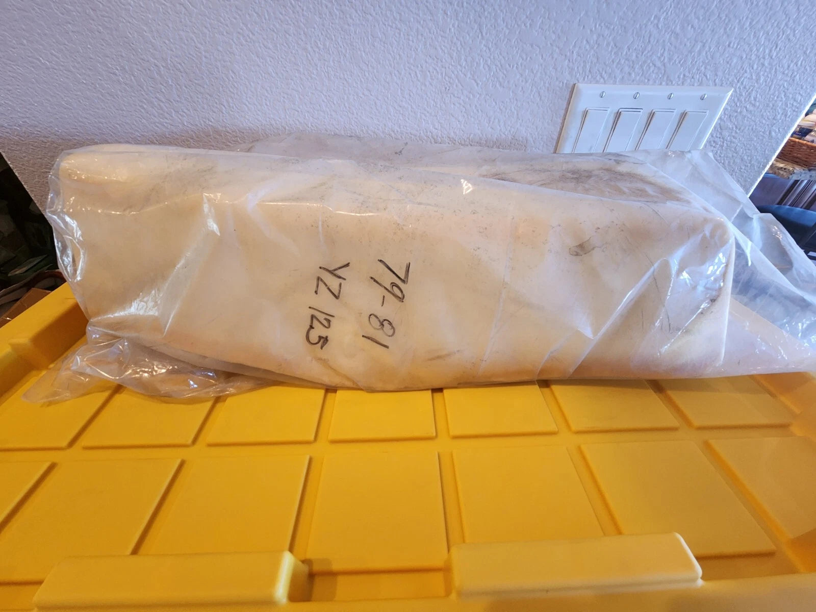 1979-1981 YAMAHA YZ125 SEAT FOAM VINTAGE AHRMA SADDLEBACK CARLSBAD CALVMX