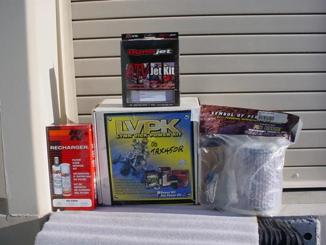 NEW 2006 2015 HONDA TRX450 LYNN VICK PRODUCTS POWER KIT 75-KQ118P K & N
