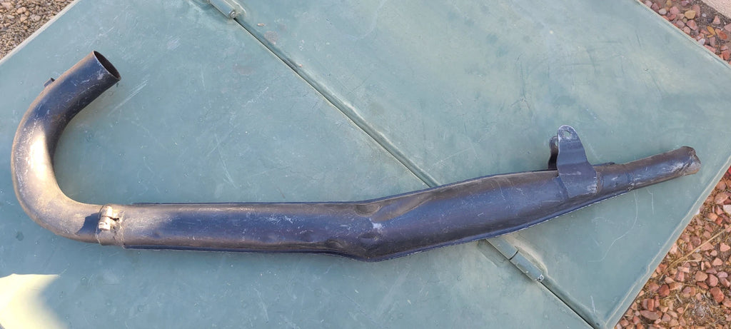 1971-1973 CZ125 OEM DOWN PIPE VINTAGE CALVMX CMC