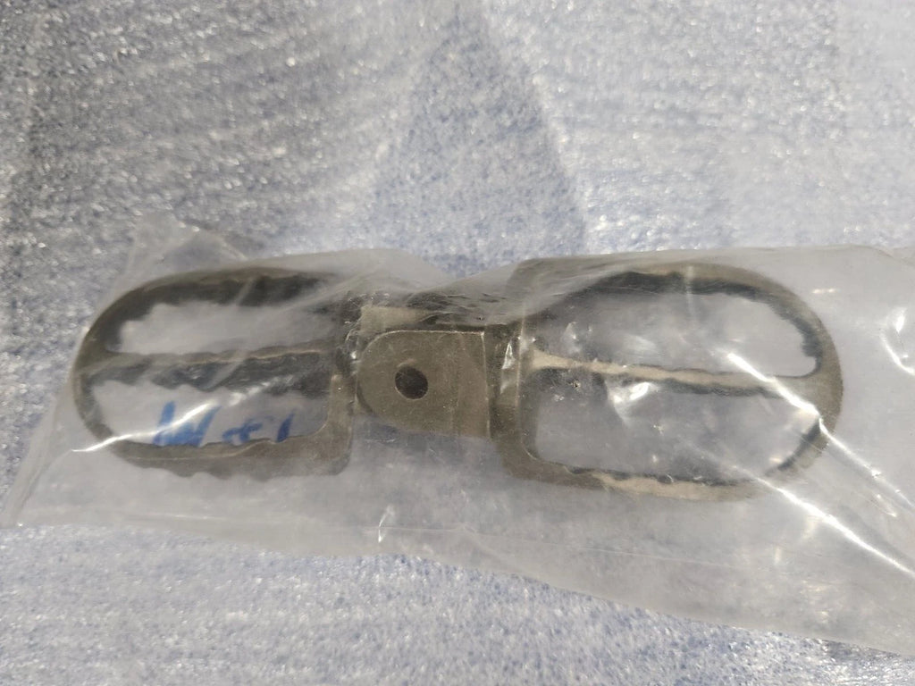 1981-1986 MAICO 250 490 PFR REAR MOUNT OFFSET FOOT PEGS  "IN STOCK"