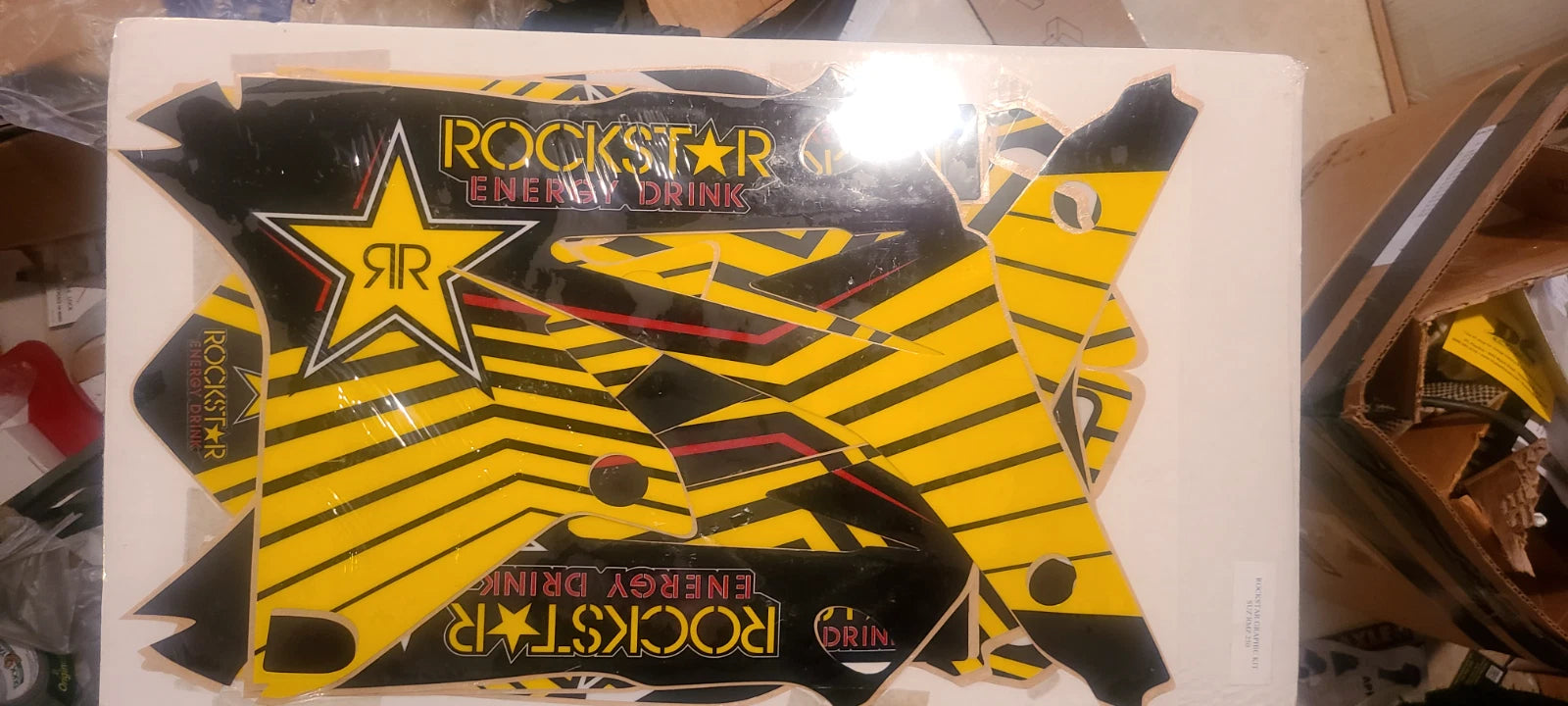 SUZUKI RMZ 250 GENUINE ROCKSTAR COMPLETE GRAPHICS KIT