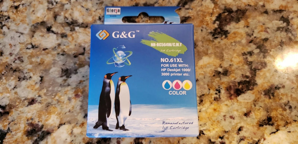 NEW 61XL COLOR FOR HP DESKJET 1000/2000/3000 1050/1055/2050/3050 OEM COMPATIBLE