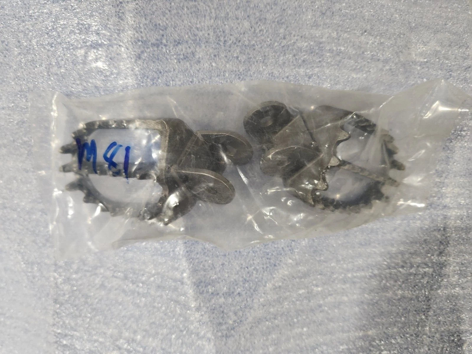 1981-1986 MAICO 250 490 PFR REAR MOUNT OFFSET FOOT PEGS  "IN STOCK"