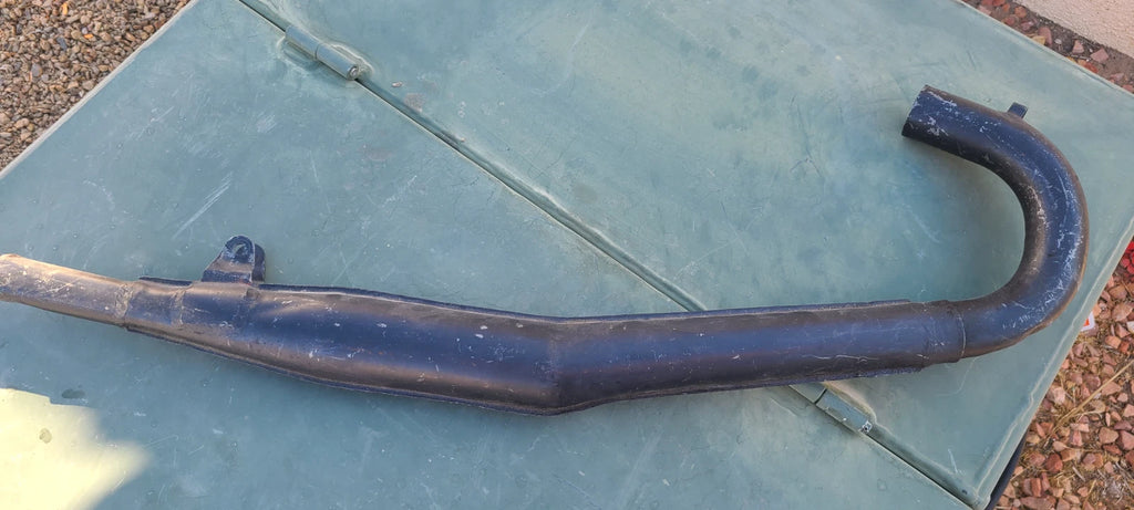 1971-1973 CZ125 OEM DOWN PIPE VINTAGE CALVMX CMC