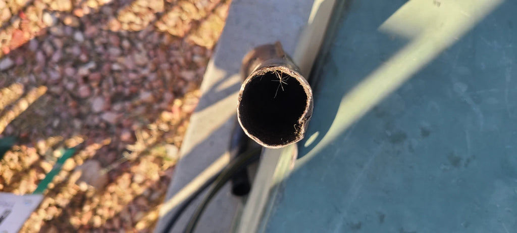 1971-1973 CZ125 OEM DOWN PIPE VINTAGE CALVMX CMC