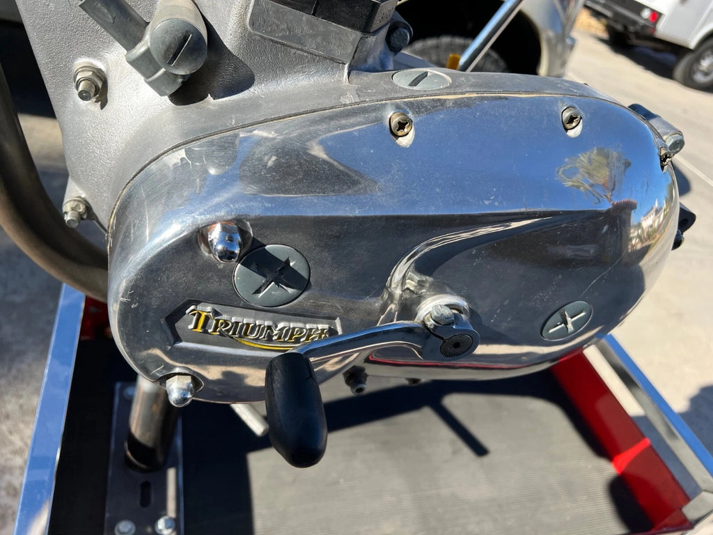 73-88 TRIUMPH BONNEVILLE T140 REBUILT 5 SPEED FLAT TRACKER OR OEM REPLACEMNT MTR