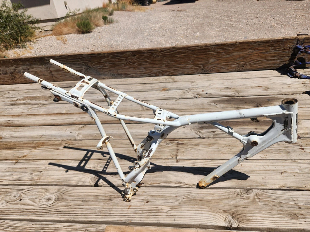 94 95 96 97 98 99 HONDA XR80 XR100 COMPLETE FRAME STRAIGHT NO TITLE