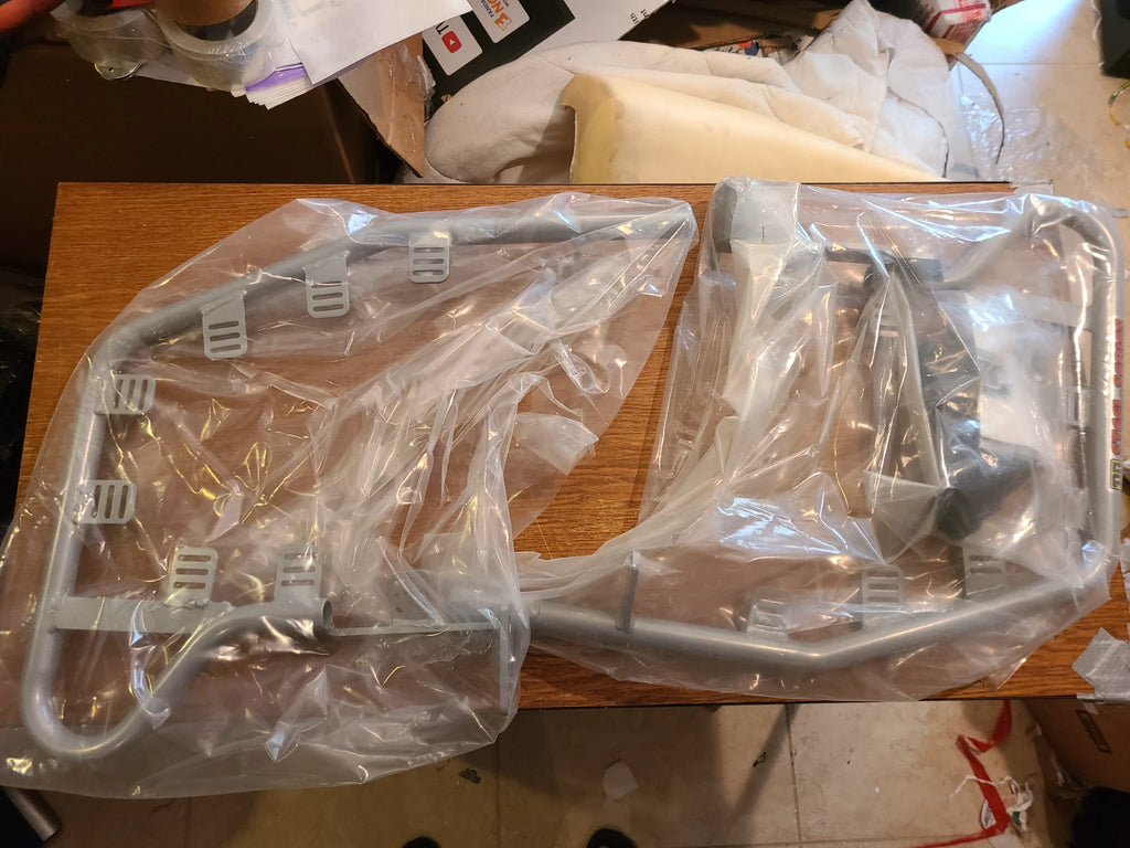 2004-2009 HONDA TRX450 DG PERFORMANCE 54-2450 STEEL SERIES NERF BARS 54-2450