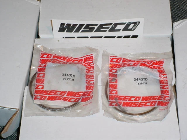 NEW KAWASAKI 1988-2004 KX500 WISECO RINGS 3445TD 87.50mm OVER SIZE 1 RING ONLY