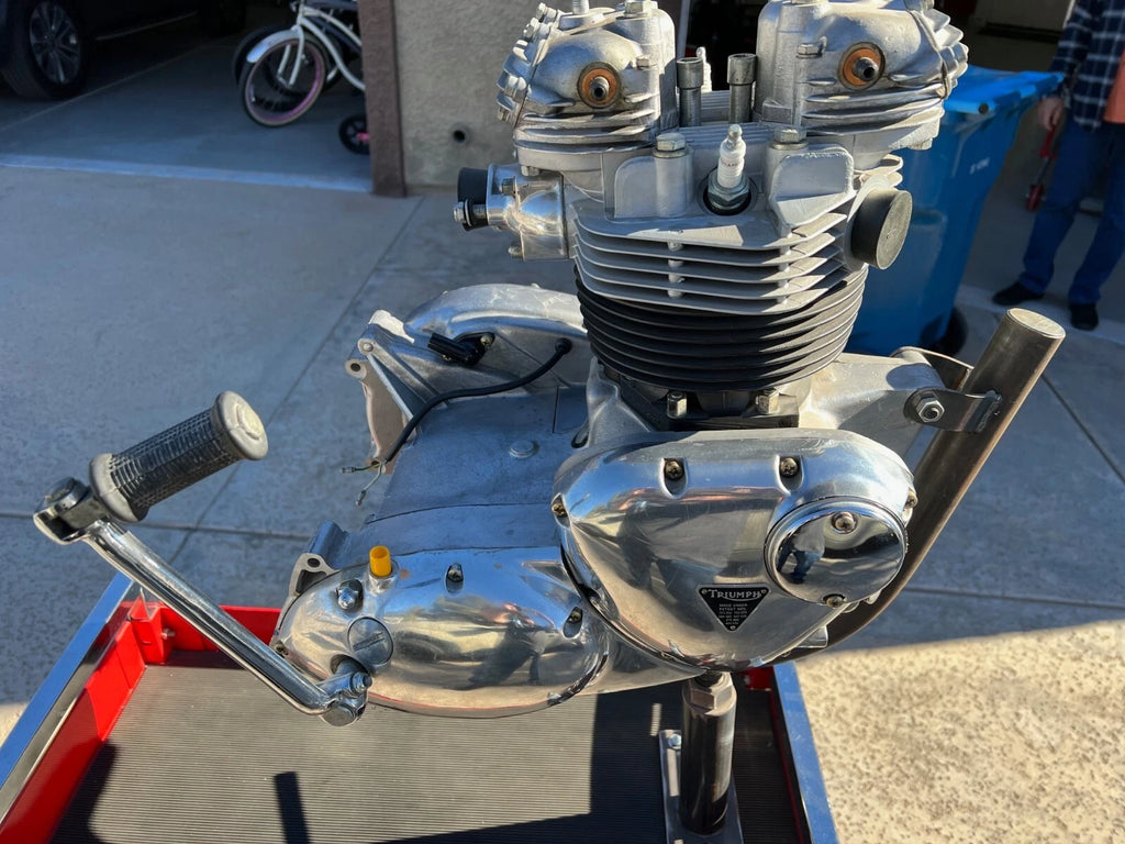 73-88 TRIUMPH BONNEVILLE T140 REBUILT 5 SPEED FLAT TRACKER OR OEM REPLACEMNT MTR